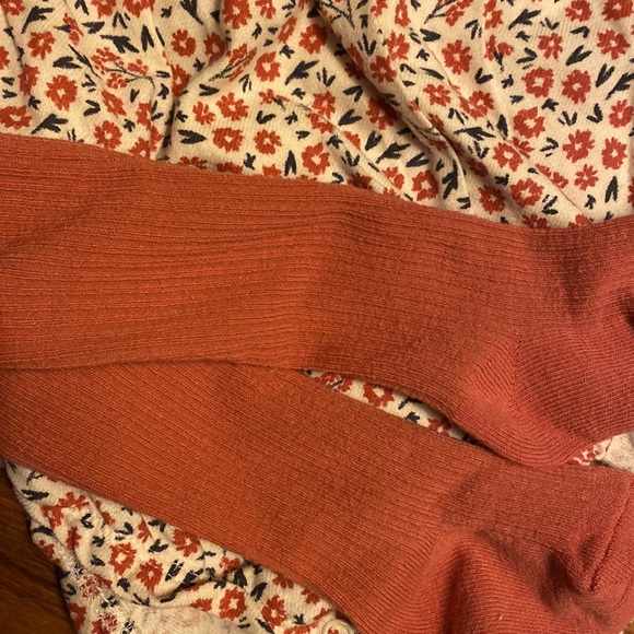 Just One You by Carter’s ruffled collar onesie with tights - Picture 2 of 2